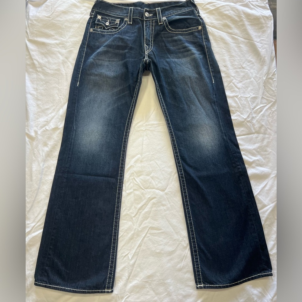 Men’s true religion boot cut jeans